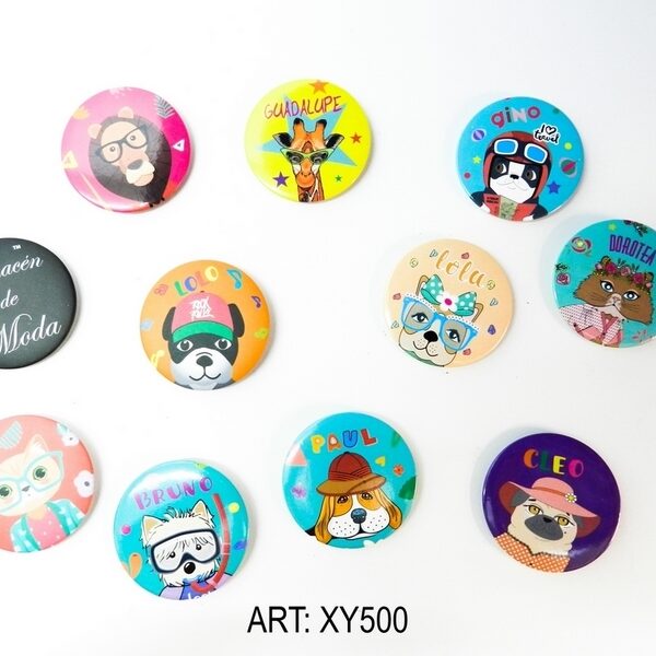Pin Prendedor 50Mm Infantil Varios Motivos XY500