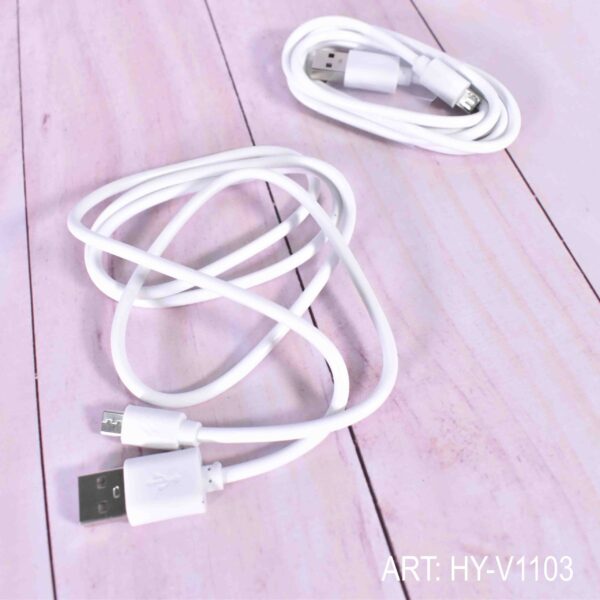 CABLE V8 BLANCO