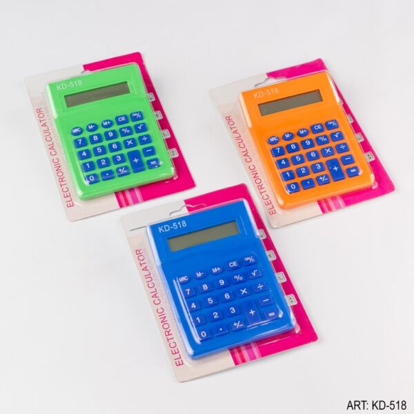 CALCULADORA VARIOS COLORES KD-518