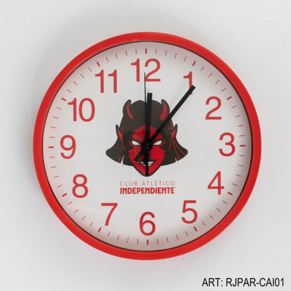 Reloj De Pared Club Atletico Independiente (28Cm) RJPAR-CAI01