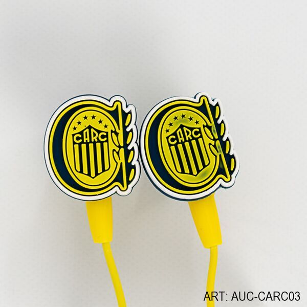 AURICULAR CON ESCUDO ROSARIO CENTRAL AUC-CARC03
