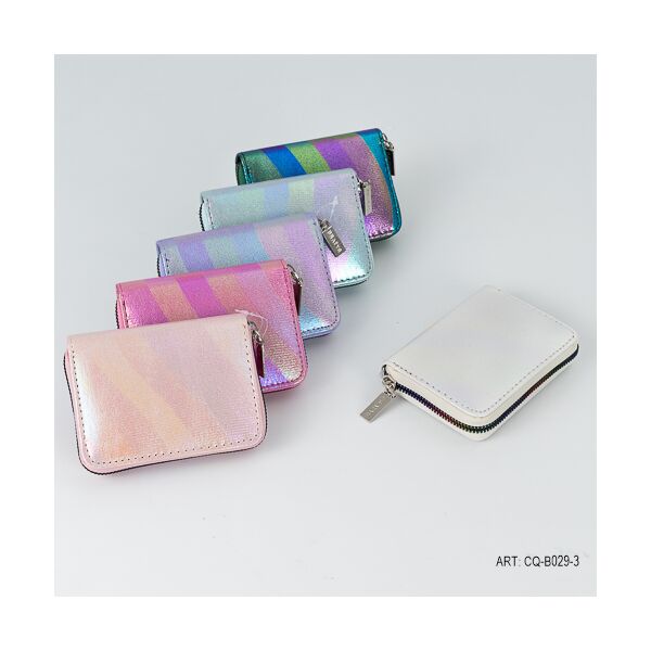 BILLETERA CON ARCOIRIS TORNASOL (CHICA)  CQ-B029-3