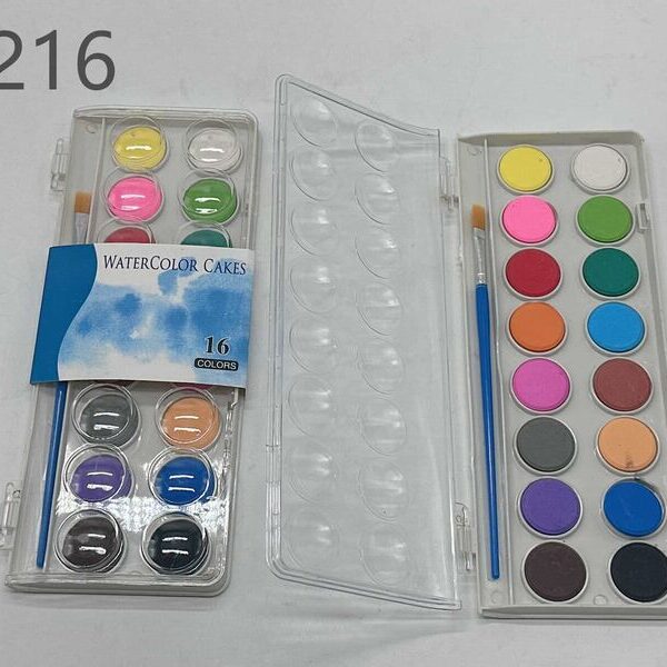 ACUARELA/TEMPERA 16 COLORES 1216-144