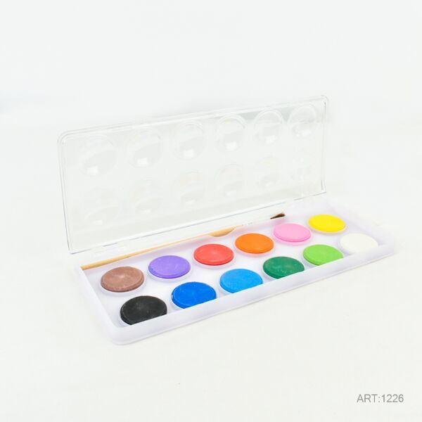 ACUARELA/TEMPERA 12 COLORES 1226-144