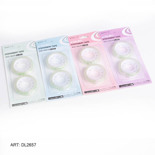 SET X2PCS CINTA TRANSPARENTE DL2657