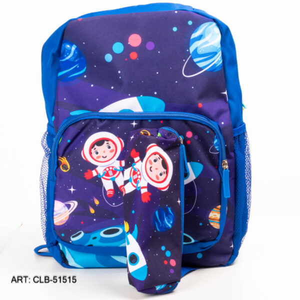 MOCHILA ESCOLAR CON CARTUCHERA CLB-51515