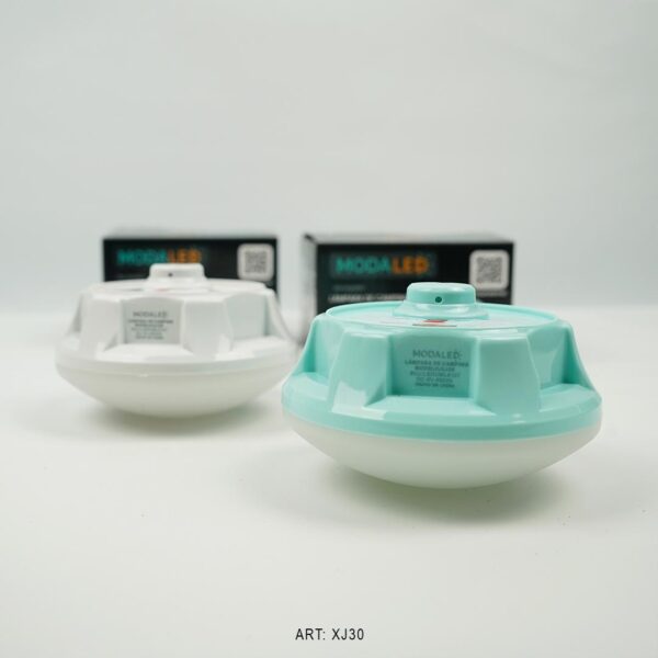 LUZ LED RECARGABLE USB 2000MAH MULTICOLOR Y BLANCA XJ30-100