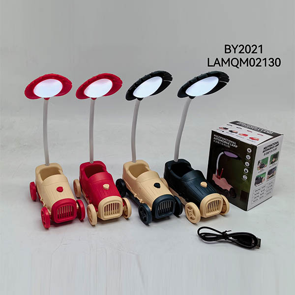 LAMPARA DE MESA INFANTIL FORMA AUTO BY2021-144