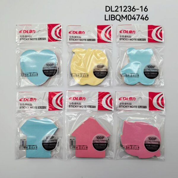 STICK NOTAS CON FORMAS DL21236-16-360