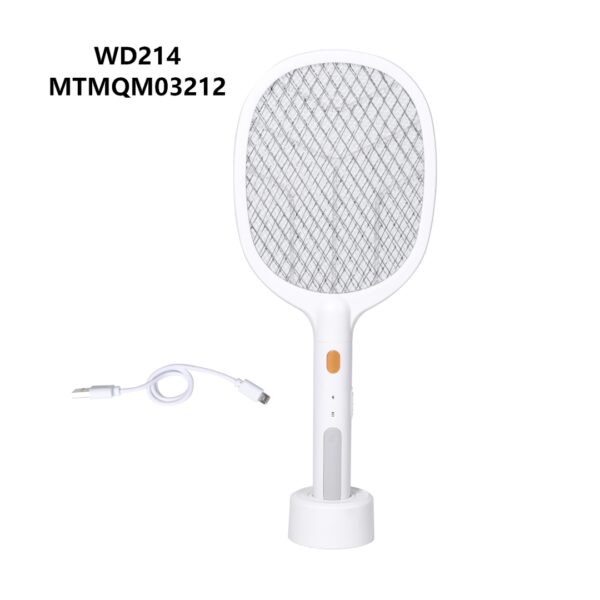 RAQUETA MATA MOSQUITO USB CON SOPORTE WD214