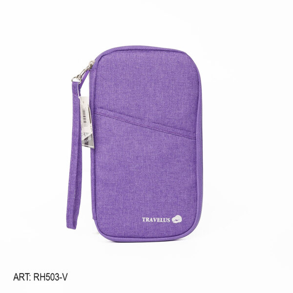PORTA PASAPORTE COLOR VIOLETA RH503-V