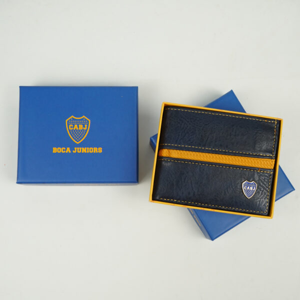 BILLETERA HOMBRE BOCA JUNIORS BIL-BJ01