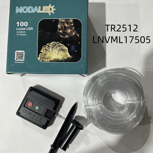 LUZ MANGUERA SOLAR 10M TR2512