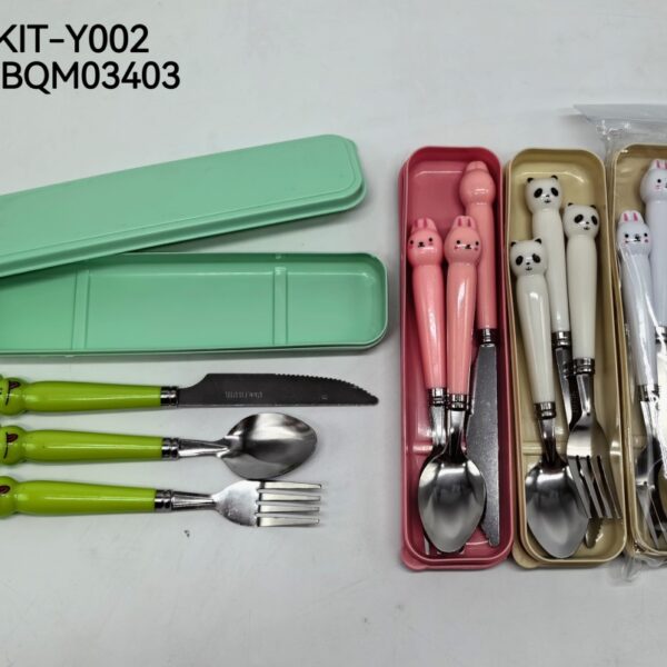 SET CUBIERTOS INFANTILES KIT-Y002-200