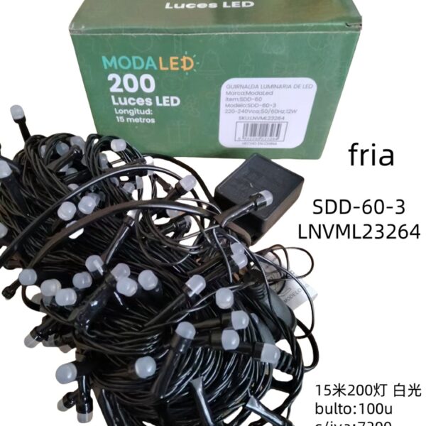 LUZ LED NAV. V8 200 LUCES FRIA SDD-60-3-100