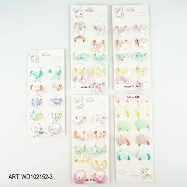 SET COLITA DE PELO INFANTIL WD102152-3