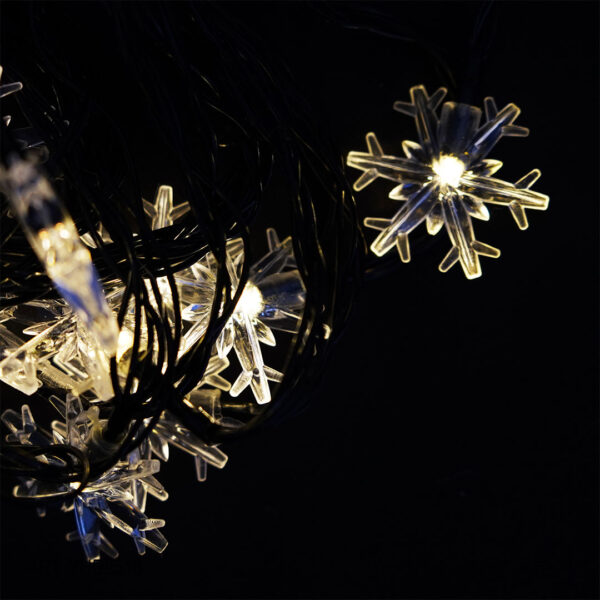 LUZ LED SOLAR NIEVE CALIDA YHD2516