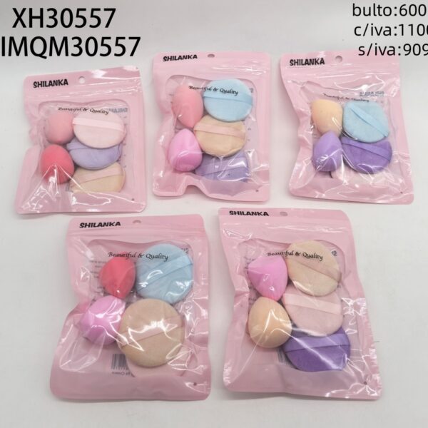 SET DE ESPONJAS Y BEAUTY BLENDERS MINI XH30557-600