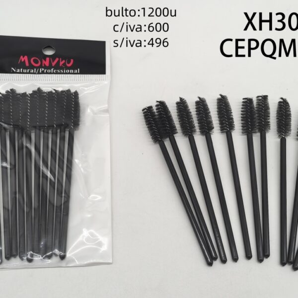 SET DE CEPILLO PARA PESTANAS 10PCS XH30601-1200
