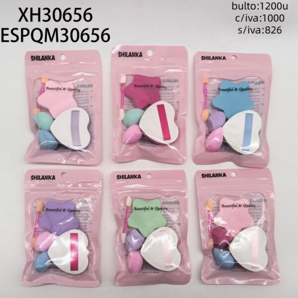 SET DE ESPONJAS XH30656-1200