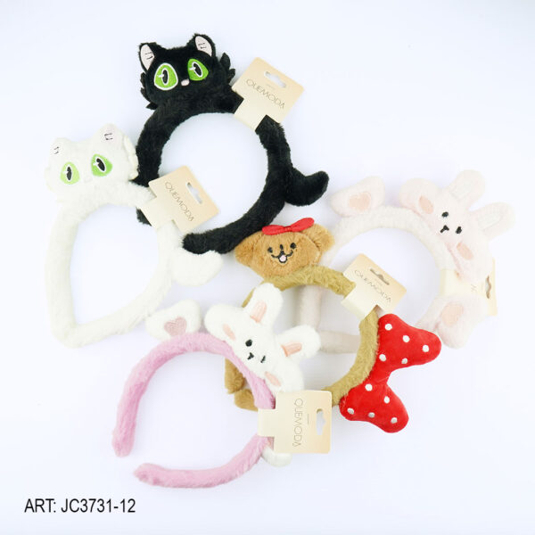 VINCHA INFANTIL DE PELUCHE JC3731-12-600