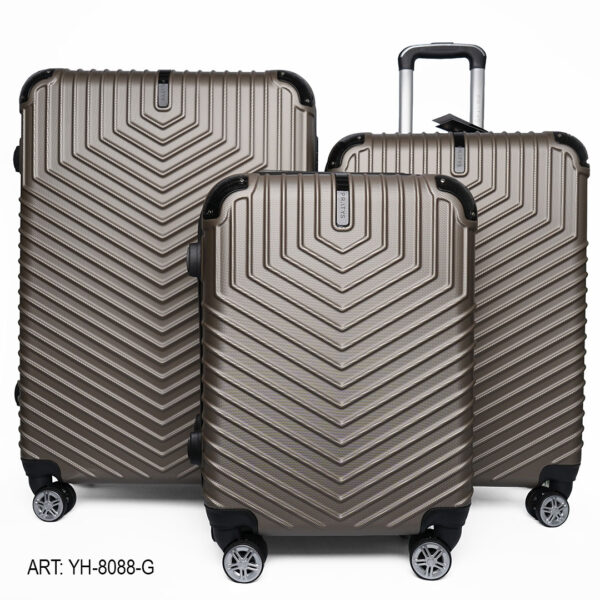 SET DE  VALIJA 3PCS 20.24.28 YH-8088-G