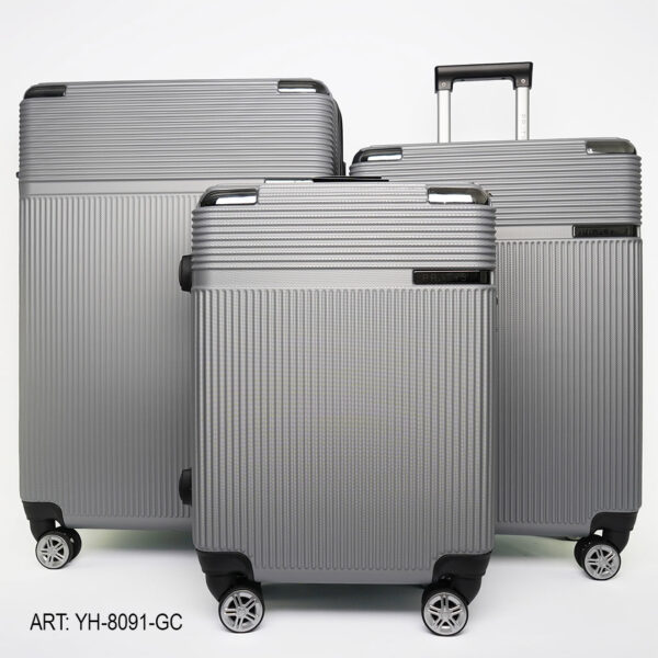 SET DE  VALIJA 3PCS 20.24.28 YH-8091-GC