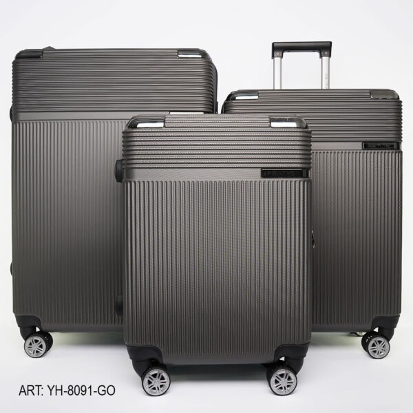 SET DE  VALIJA 3PCS 20.24.28 YH-8091-GO