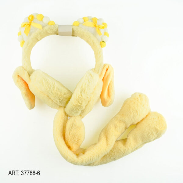 OREJERAS INFANTILES DE PELUCHE KK-38024-06