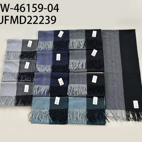 BUFANDA COLORES OSCUROS ZYW-46159-04-120