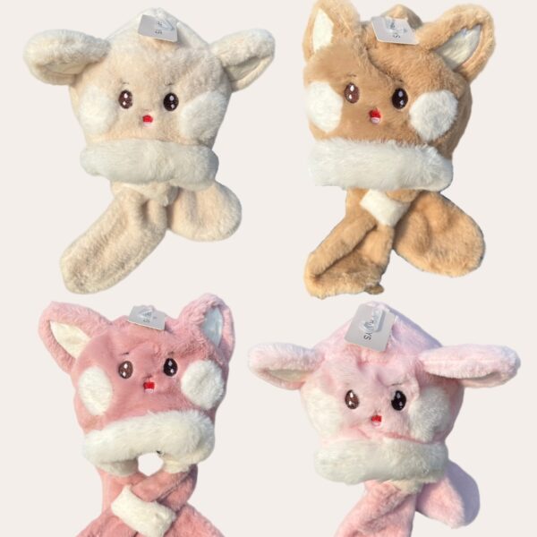 GORRO INFANTIL DE PELUCHE M-39271-18-120