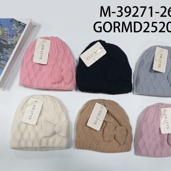 GORRO CON MOÑITO M-39271-26-480
