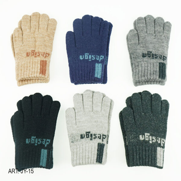 GUANTE INFANTIL 14CM COLORES NEUTROS JY-15