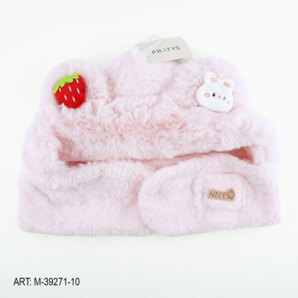 GORRO INFANTIL DE PELUCHE M-39271-10