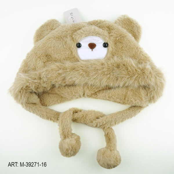 GORRO INFANTIL DE PELUCHE M-39271-16