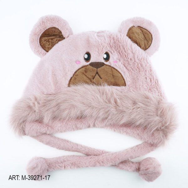 GORRO INFANTIL DE PELUCHE M-39271-17