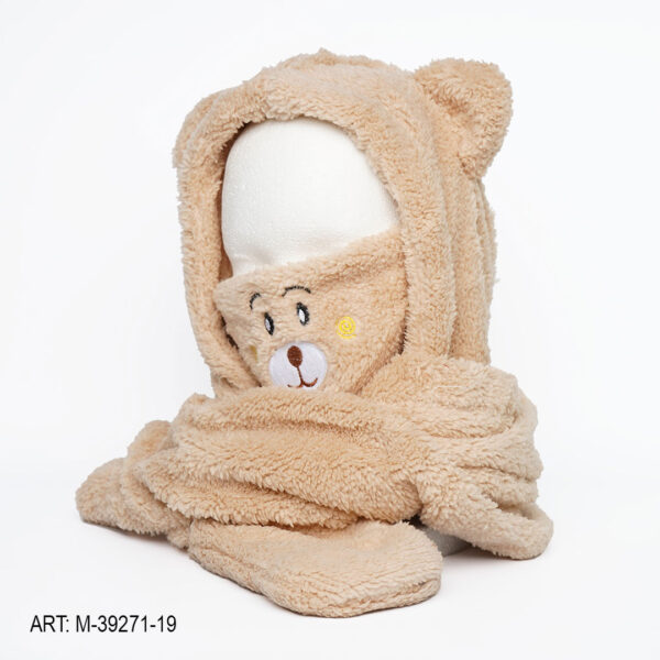GORRO INFANTIL DE PELUCHE M-39271-19