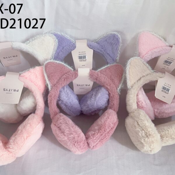 OREJERA INFATIL DE PELUCHE QX-07-240