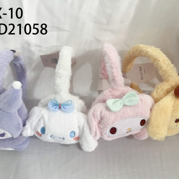 OREJERA INFANTIL DE PELUCHE QX-10-240