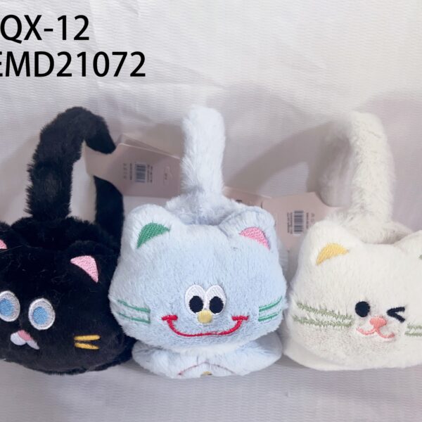 OREJERA INFANTIL DE PELUCHE QX-12-240