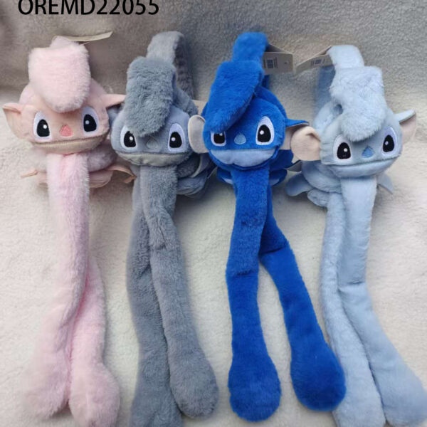 OREJERAS INFANTILES DE PELUCHE KK-38024-05-120