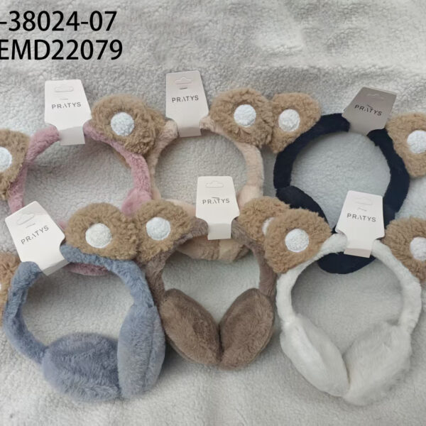 OREJERA INFANTIL DE PELUCHE KK-38024-07-240