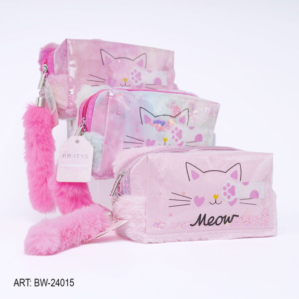 PORTA COSMETICO PELUCHE GATITO BW-24015-300