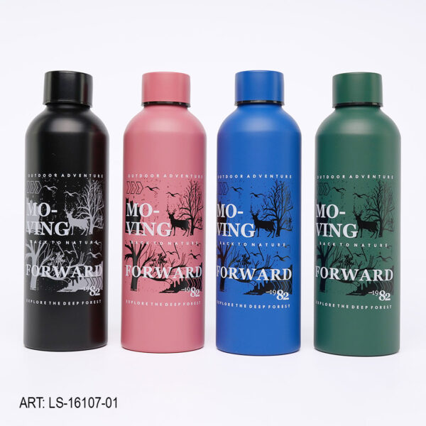 BOTELLA ALUMINIO ESTAMPADA 750ML LS-16107-01-60