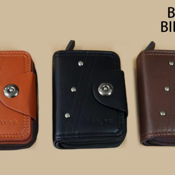 TARJETERO SIMIL CUERO CON BROCHE BVS-2632-300