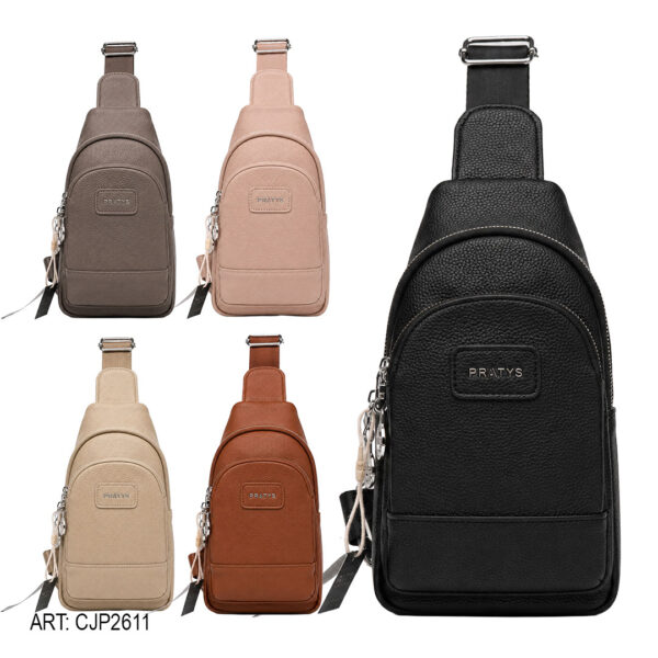 BOLSO CRUZADO SIMIL CUERO PRATYS CJP2611-120