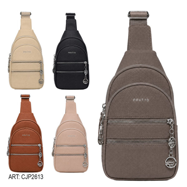 BOLSO CRUZADO SIMIL CUERO PRATYS CJP2613-120