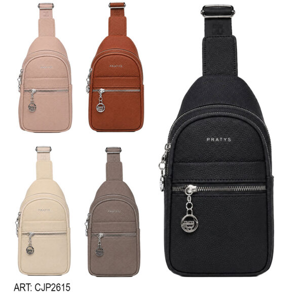 BOLSO CRUZADO SIMIL CUERO PRATYS CJP2615-120
