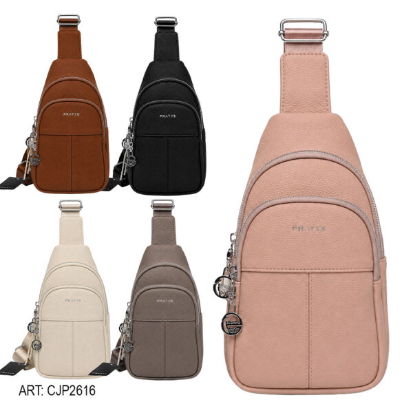 BOLSO CRUZADO SIMIL CUERO PRATYS CJP2616-120