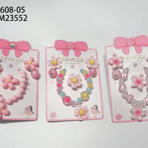 SET COLLAR PARA NINAS QQ-3608-05-600